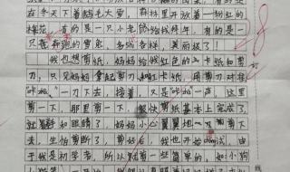 人教版小学三年级下册八单元作文怎么写 三年级下册作文大全